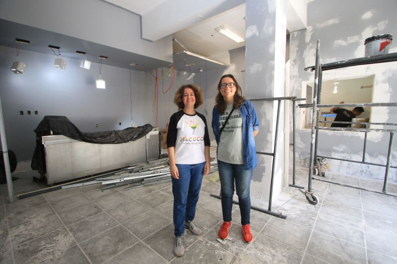 O novo espaço, ainda em obras, deve ser inaugurado no fim de agosto Foto: LUIZA PRADO/JC