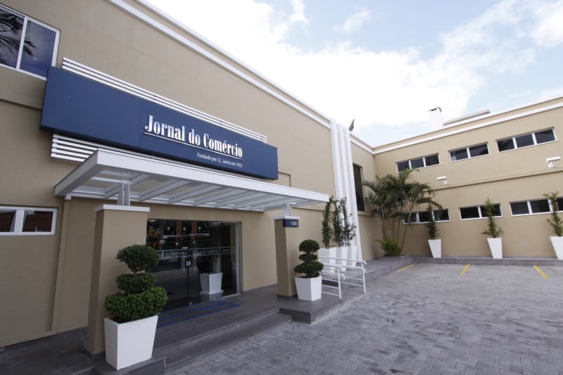 FACHADA DO JORNAL DO COMÉRCIO NA AVENIDA JOÃO PESSOA,1282 EM PORTO ALEGRE.  NA FOTO: FACHADA DO PRÉDIO DO JORNAL. | JOÃO MATTOS/JC