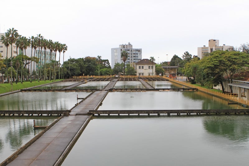 No Moinhos de Vento, o serviço foi restabelecido 