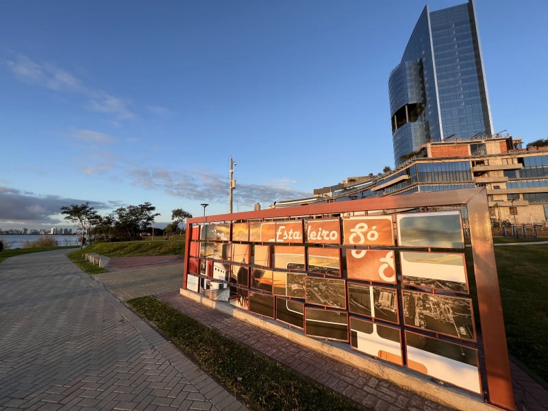 Shopping Pontal e praça pública agora ficam localizados no antigo terreno do Estaleiro Só