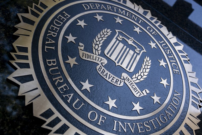 Comunicado foi divulgado pelo Departamento de Justiça dos EUA e FBI