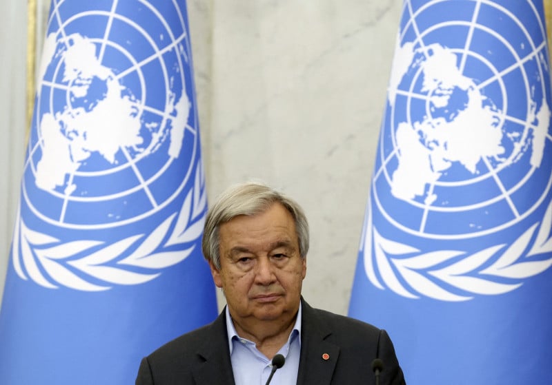 António Guterres, secretário-geral da Organização das Nações Unidas (ONU)