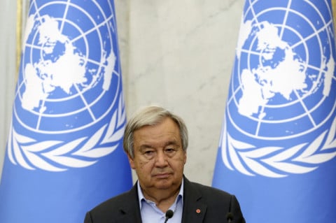 António Guterres, secretário-geral da Organização das Nações Unidas (ONU)