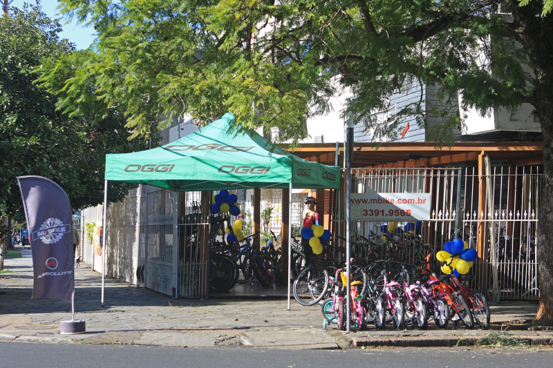 Uma das unidades da M. Bike fica na Santana  Foto: LUIZA PRADO/JC