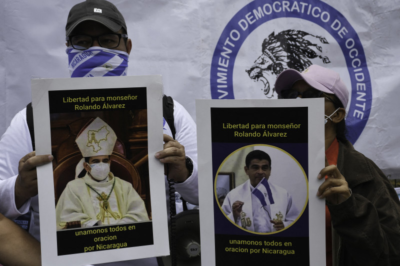 No dia 19 de agosto, o regime da Nicarágua prendeu o bispo de Matagalpa, Rolando Álvarez, e outras sete pessoas 