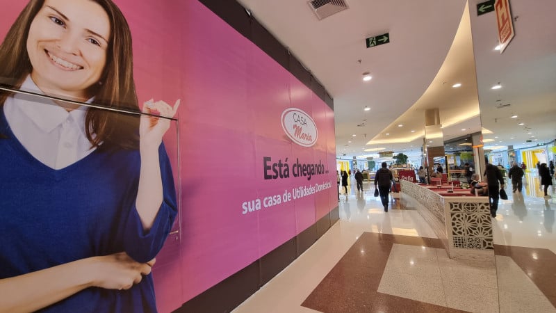 Primeira que vai estrear fica no BarraShoppingSul e fica em frente ao acesso ao BIG