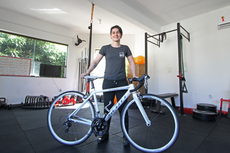 Katiele abriu as portas do neg&oacute;cio em 2019, no bairro Santana Foto: ANDRESSA PUFAL/JC