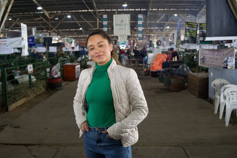 Suzana Garcia de Garcia trabalha como produtora rural desde 2018 e faz parte da diretoria da Farsul Jovem  Foto: RAMIRO SANCHEZ/JC
