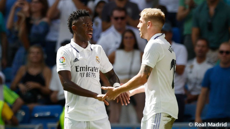 A discussão foi iniciada por conta das comemorações de Vinicius Jr, que dança após marcar gols