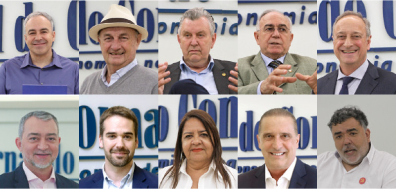 Textos e vídeos mostram quem são os candidatos ao governo do Rio Grande do Sul