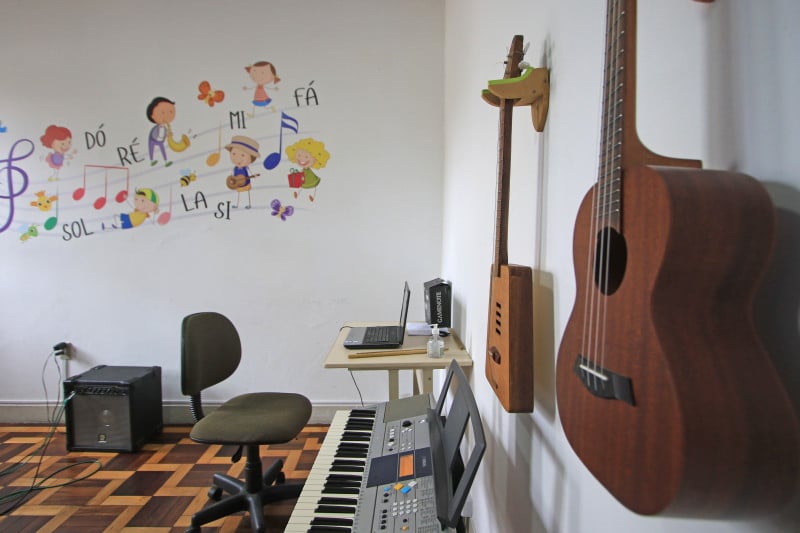 Especial de bairros GE - Petrópolis
Na foto: escola de música Top Music Foto: LUIZA PRADO/JC