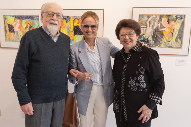 Isaac Pechansky, Nara Birmann Sirotsky e Clara Pechansky