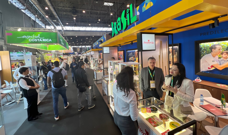 Estande da ApexBrasil é uma das frentes de apresentação de empresas no evento