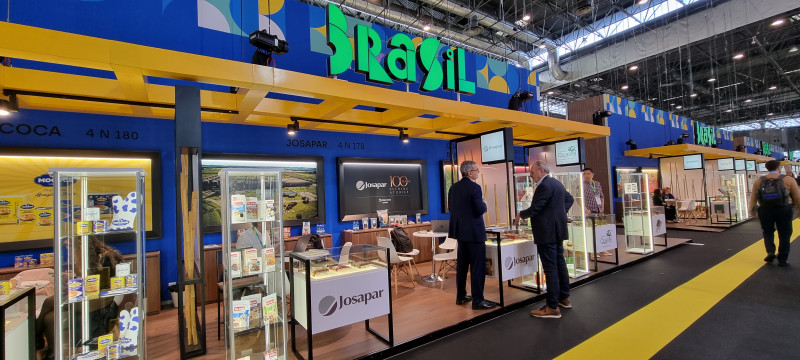 Foram quase 130 empresas nos estandes do Brasil, entre elas grupos gaúchos como o Josapar