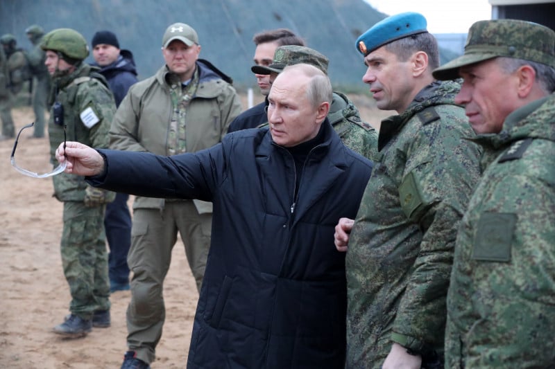 Nesta terça (20), Putin admitiu que a situação é "extremamente difícil" em quatro regiões da Ucrânia