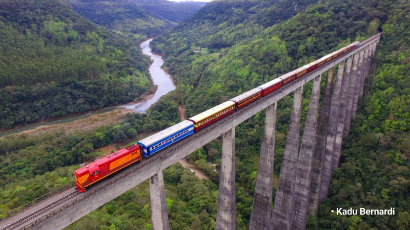 Passeios n&atilde;o ocorreram em 2024 por conta de danos na ferrovia, em fun&ccedil;&atilde;o das chuvas