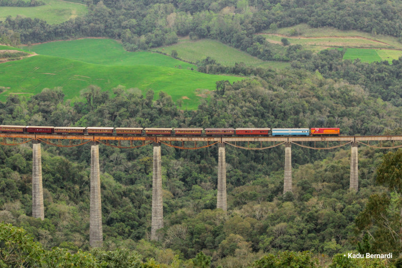 Ao todo, viagens entre as cidades de Guaporé e Muçum atraíram mais de 35 mil passageiros em 60 passeios