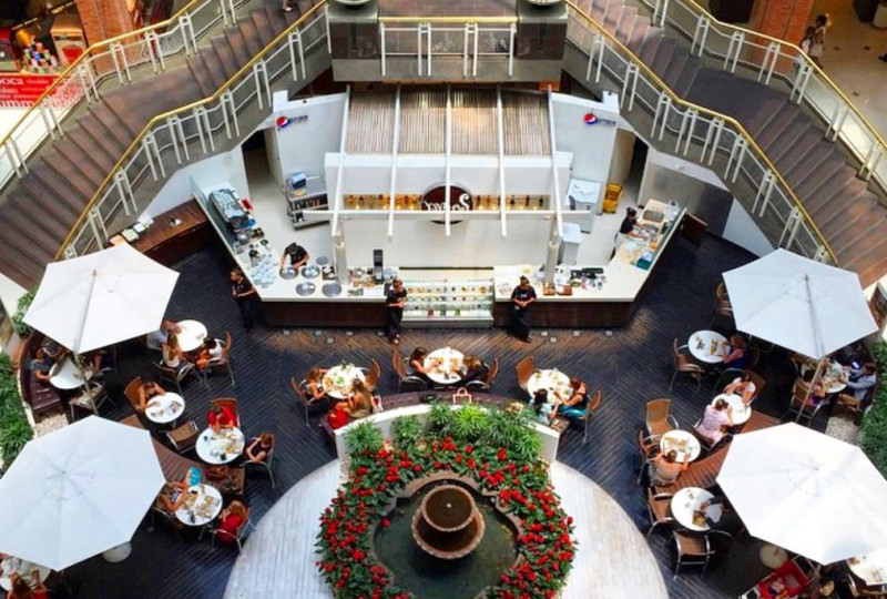 Grupo de gastronomia decidiu fechar filial da cafeteria que fica no primeiro piso do shopping