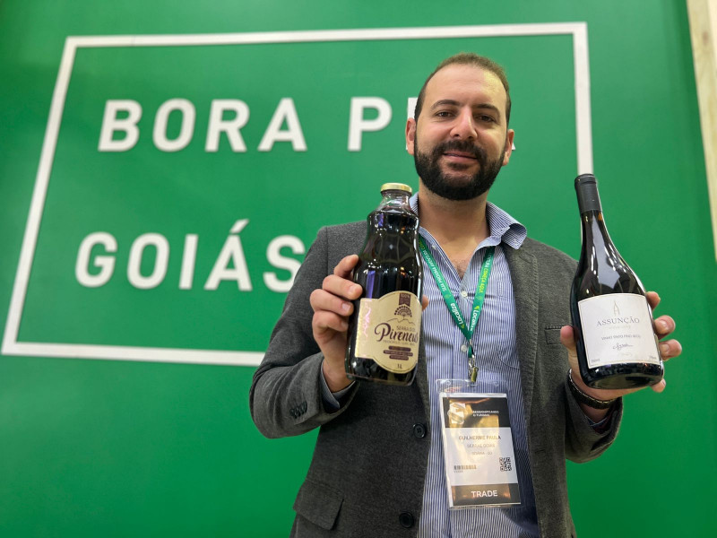 Empresário Guilherme de Paula, diretor da Vinícola Assunção e Vem de Vinho, aposta no turismo vitivinícola e gastronômico.