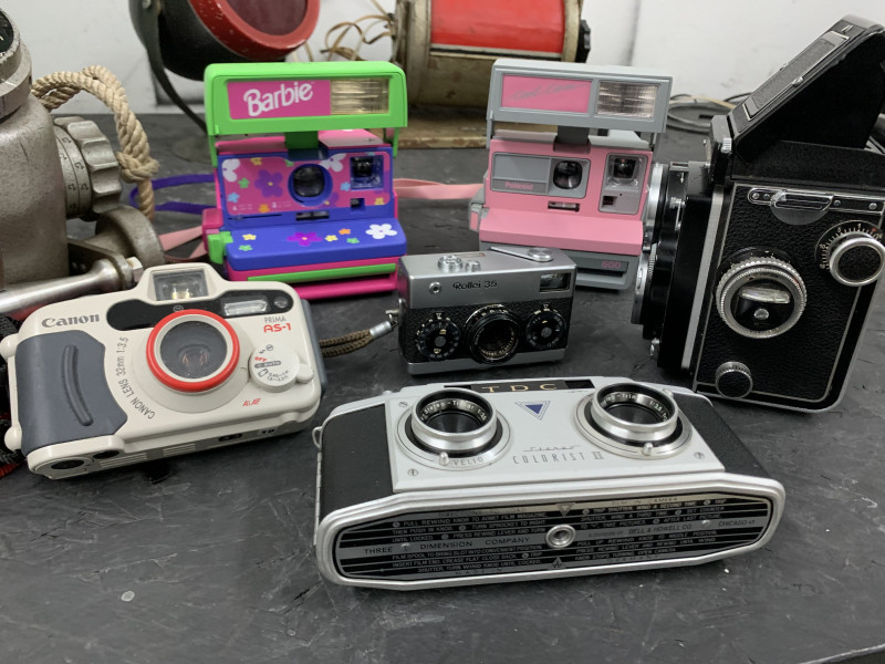 A coleção reúne itens raros para quem ama fotografia Foto: GIOVANNA SOMMARIVA/ESPECIAL/JC