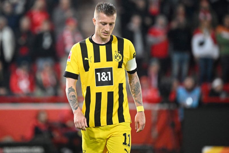 Marco Reus, com uma les&atilde;o no tornozelo, ficou de fora da lista de convocados da sele&ccedil;&atilde;o alem&atilde;
