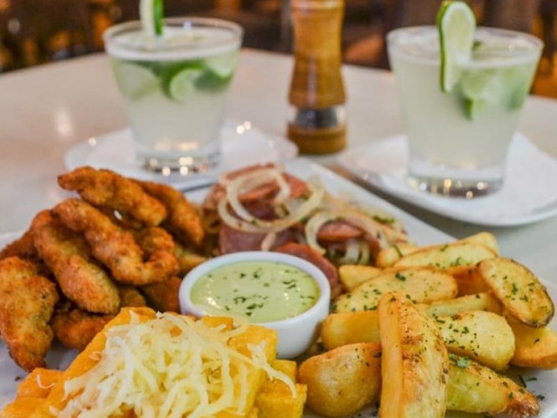 O Tartoni Ristorante preparou um cardápio temático para quem assistir aos jogos no local