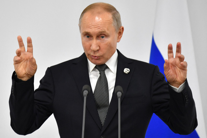Nesta quinta-feira (2), Putin disse que a abordagem ocidental de fornecer armas em grande quantidade a Kiev é "destrutiva"
