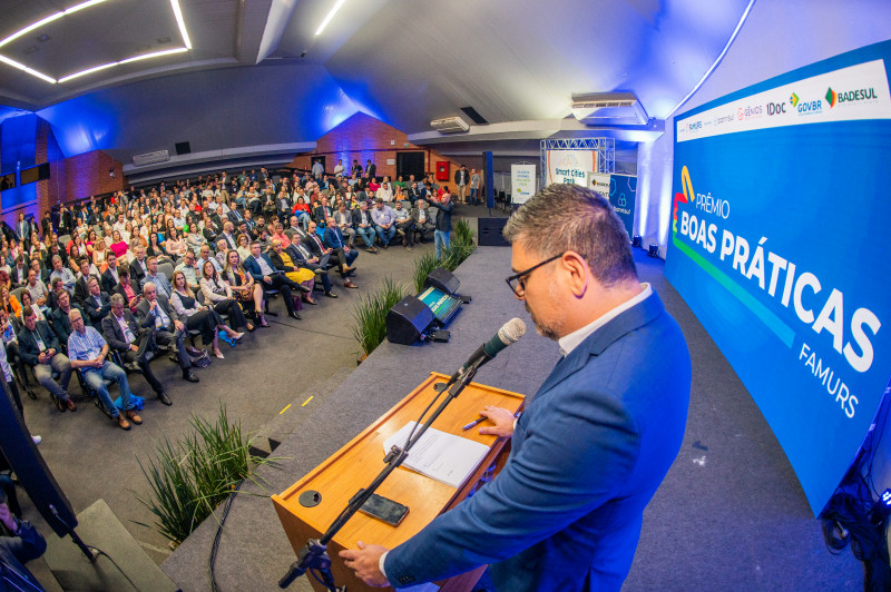 Premiação dos projetos das cidades finalistas aconteceu no Centro de Eventos de Nova Petrópolis