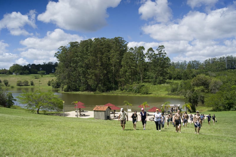 A fazenda recebe centenas de alunos e visitantes mensalmente  Foto: RAMIRO SANCHEZ/ESPECIAL/JC