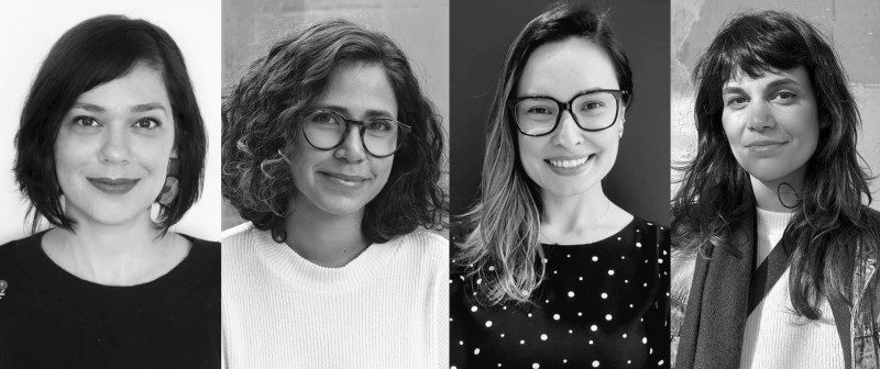 Presidência será compartilhada entre as arquitetas Clarice Misoczky de Oliveira (esquerda), Paula Motta, Nathalia Danezzi e Bruna Bergamaschi Tavares