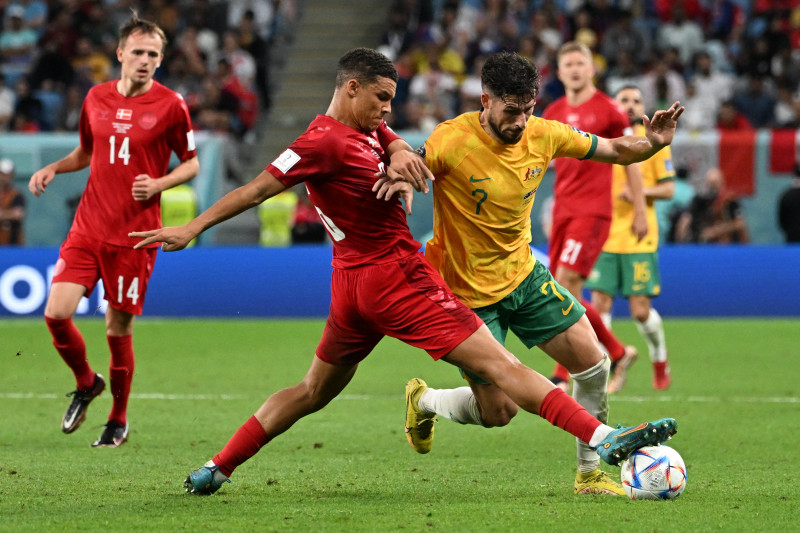 A Austrália foi a seis pontos e ficou na segunda colocação do Grupo D da Copa do Mundo