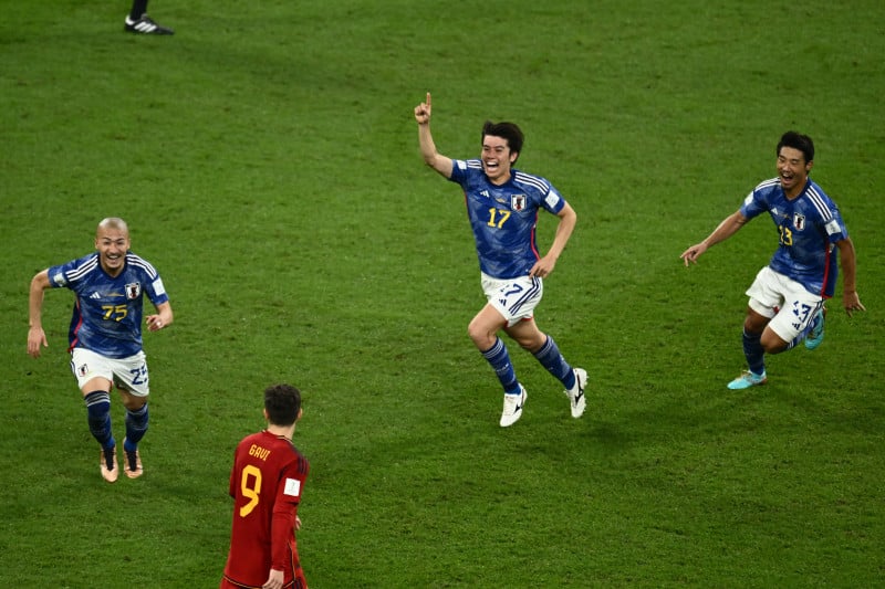 Agora, o Japão enfrenta a Croácia nas oitavas de final