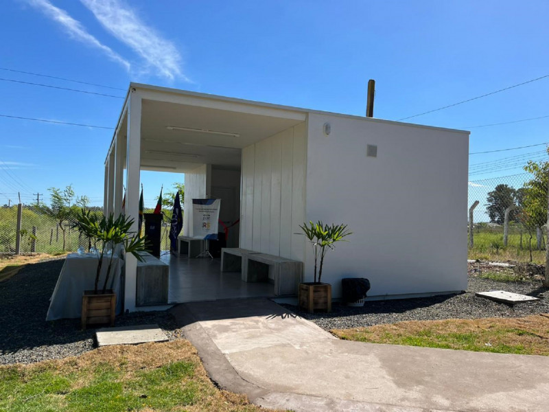 Local serve para o acolhimento das fam&iacute;lias que visitam os adolescentes