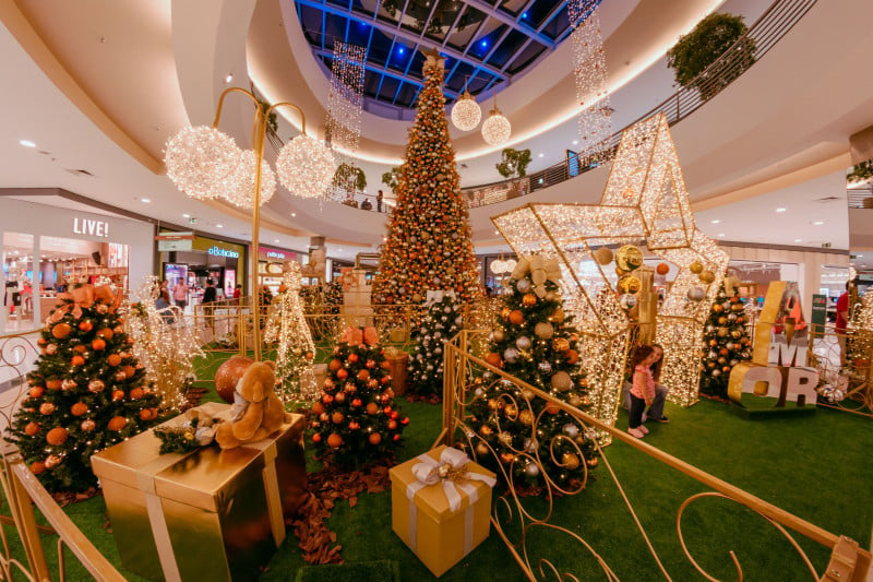 Shoppings de Porto Alegre apostam em decoração de Natal