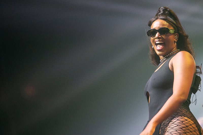 Iza destacou em diversos momentos a falta que sentiu de se apresentar na Capital