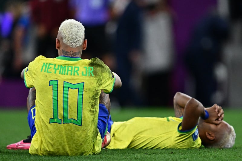 A seleção brasileira perdeu nos pênaltis para a Croácia nesta sexta-feira (9) 