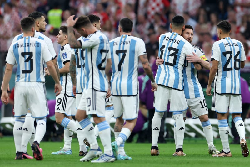 Argentinos utilizarão o mesmo uniforme das atuações diante da Holanda e da Croácia