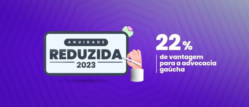 A ordem anunciou 22% de desconto para a advocacia gaúcha 