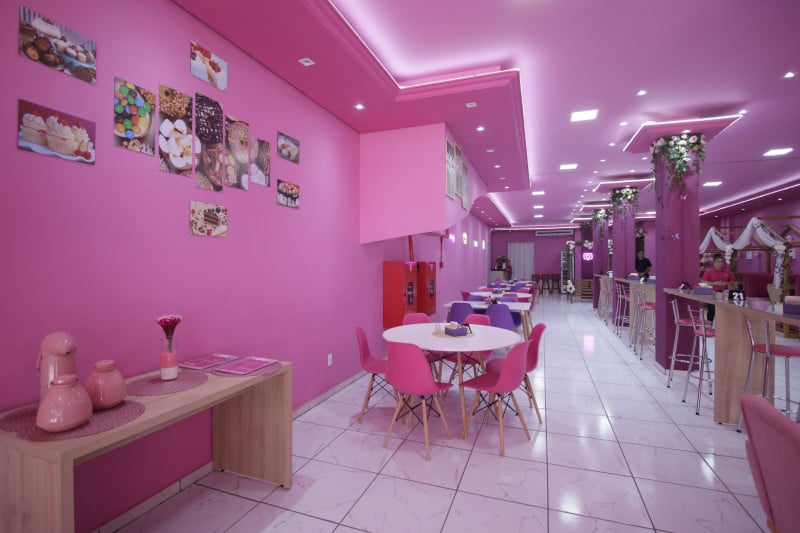 Hanna conta que a ideia e decora&ccedil;&atilde;o partiu das mulheres da fam&iacute;lia Foto: LUIZA PRADO/JC