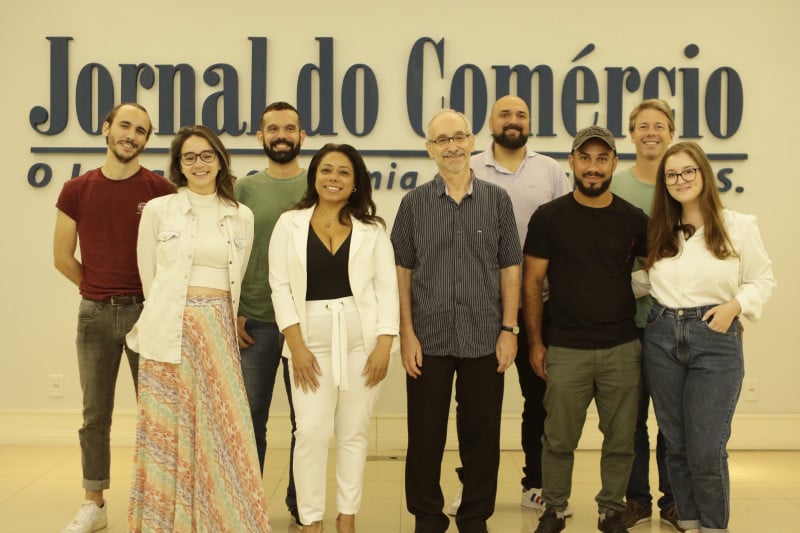 Evento do TOP10 do GeraçãoE no salão de festas do Jornal do Comércio. Foto: LUIZA PRADO/JC