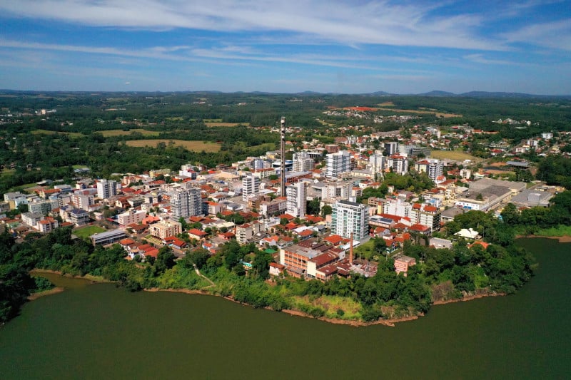 Cidades - Vista aérea Estrela - Frederico Sehn