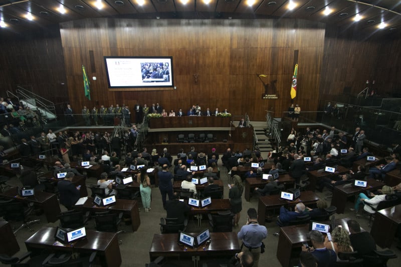 Assembleia Legislativa sedia a posse dos 55 deputados eleitos e a instalação da 56ª Legislatura
