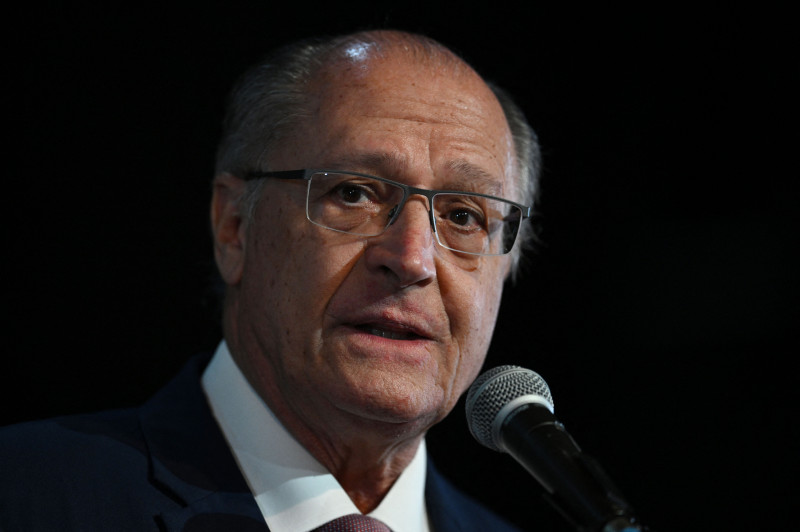 Alckmin visitou a Feira da Reforma Agrária promovida pelo Movimento dos Sem Terra (MST) na tarde deste sábado