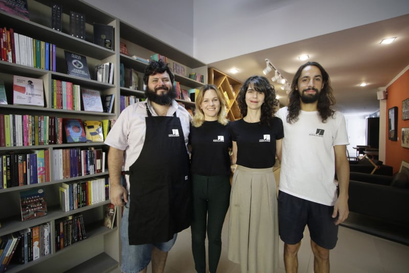  Alfredo Obino, Camila Konrath, Nathalia Paro e Vinicius Riskalla s&atilde;o os s&oacute;cios que tocam o neg&oacute;cio Foto: LUIZA PRADO/JC