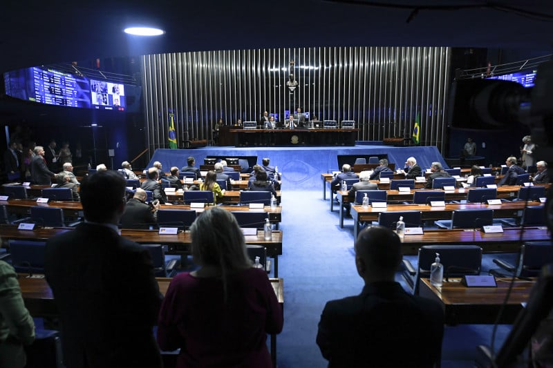 Texto-base do novo arcabouço fiscal foi aprovado por 372 votos a favor