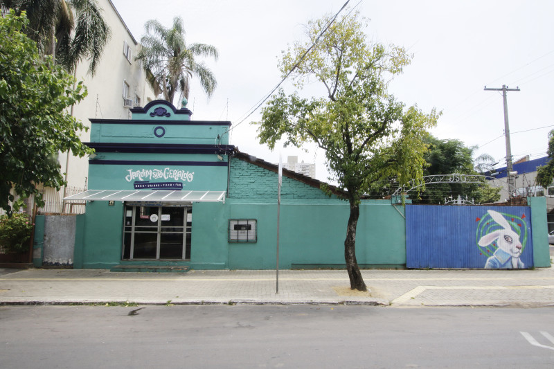 O Jardim S&atilde;o Geraldo fica na rua Moura Azevedo, n&ordm; 182 Foto: T&Acirc;NIA MEINERZ/JC