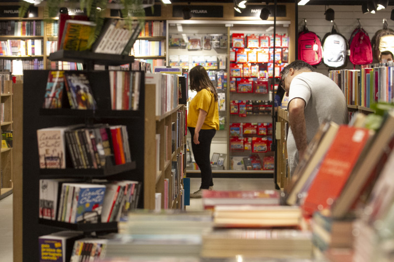 Participação das livrarias físicas nas vendas caiu de 30% para 26,6%