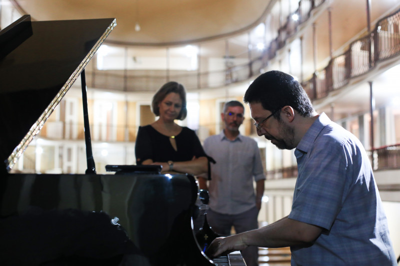 Recuperação foi realizada na Casa do Piano, sediada em Brasília