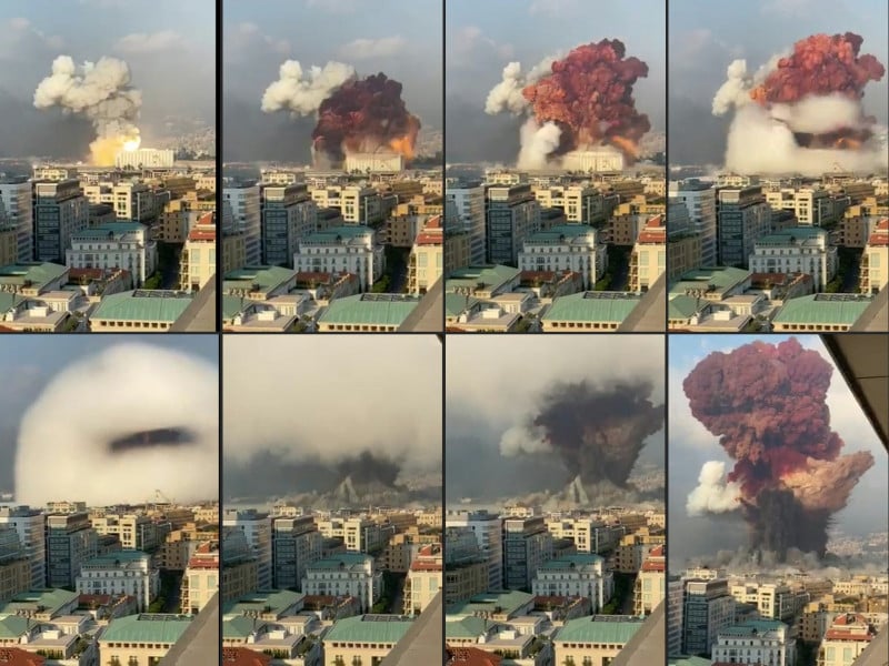 Megaexplosão, em 4 de agosto de 2020, deixou mais de 200 mortos e 6.500 feridos