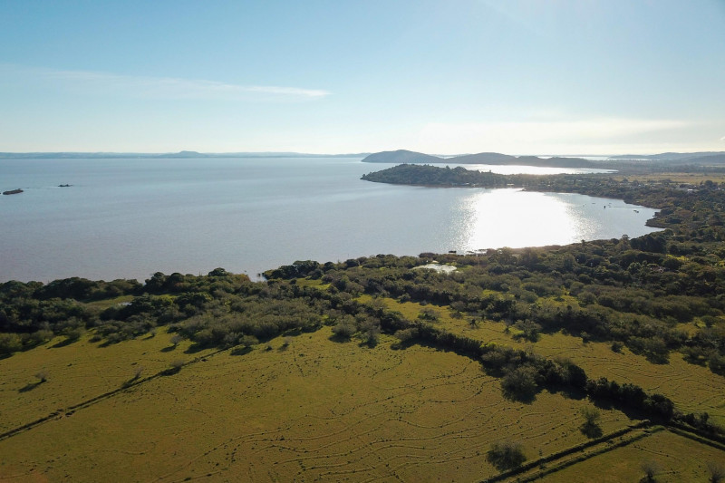 Vista aérea da Fazenda, área de 426 hectares na Zona Sul de Porto Alegre